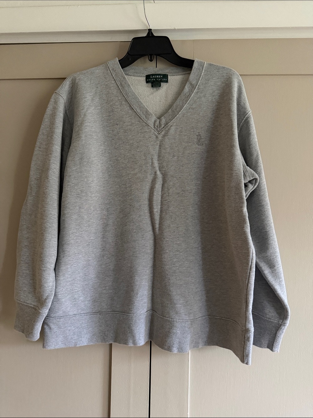 Lauren Ralph Lauren V-Neck Sweatshirt
